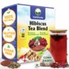 VietGlowie 20 Hibiscus Blend Pyramid Tea Bags 5.2gBag to 33oz Caffeine-Free