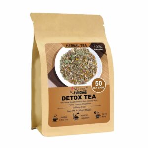 FullChea Detox Tea Bags 50 Teabags Liver Detox Tea Liver Cleansing and Support