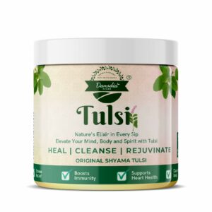 Danodia Foods Himalayan Tulsi Leaves Holy Basil Dried 100% Natural Tulsi Tea Packed in Sealed Plastic Can