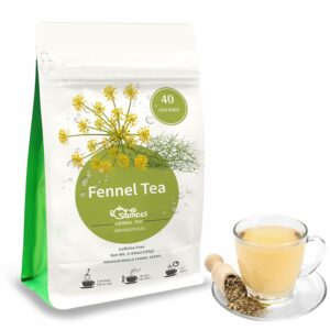 Samcci Fennel Tea 4g×40 Teabags 100% Natural & Pure Fennel Seeds Herbal Tea Samcci - Fennel Tea,4g×40 Teabags,100% Natural & Pure Fennel Seeds Herbal Tea