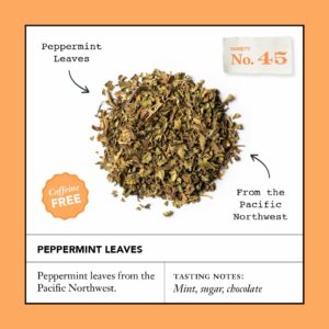 Steven Smith Teamaker Peppermint Leaves Herbal Tea Caffeine Free 15 Sachets 0.78oz each