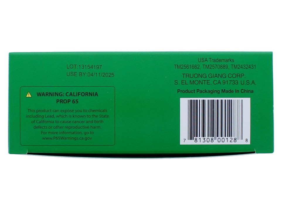 3 Ballerina Chinese Herbal Green Leaf Organic Detox Tea for Weight Loss Caffeine Free 18 Tea Bags 1 Box