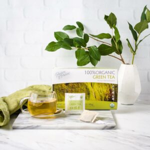 Prince of Peace Organic Green Tea 100 Tea Bags 100% Organic Green Tea Herbal Health Benefits