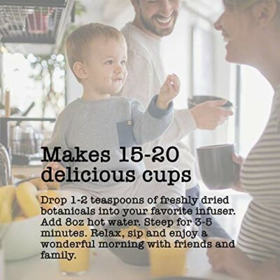 Organic Peppermint 15-20 Servings Eco Conscious Zip Pouch Caffeine Free 0.88 Ounce Small