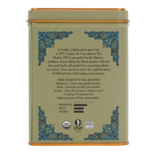 Harney & Sons HT Organic Ginger Turmeric Tea 20 Sachets of Soothing Ginger Turmeric Tea
