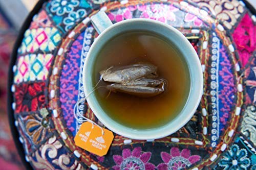 Organic India Tulsi Original Herbal Tea Loose Leaf Holy Basil and African Basil Calming and Stress Relief Tea Caffeine Free 3.5 oz Canister