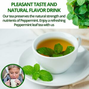 VIDA FARM 125 Peppermint Tea Bags 100% Natural Peppermint Herbal Tea Bags No Caffeine