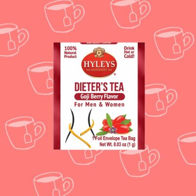 Hyleys Dieter's Tea with Goji Berry Flavor 14 Tea Bags Slimming Weight Loss Detox Cleanse Tea