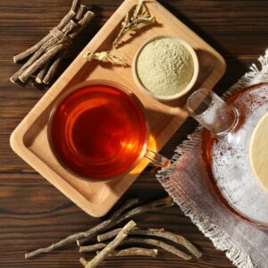 VIDA FARM Premium 125 Licorice Root Tea Bags Made with 100% Natural Licorice Root No Caffeine