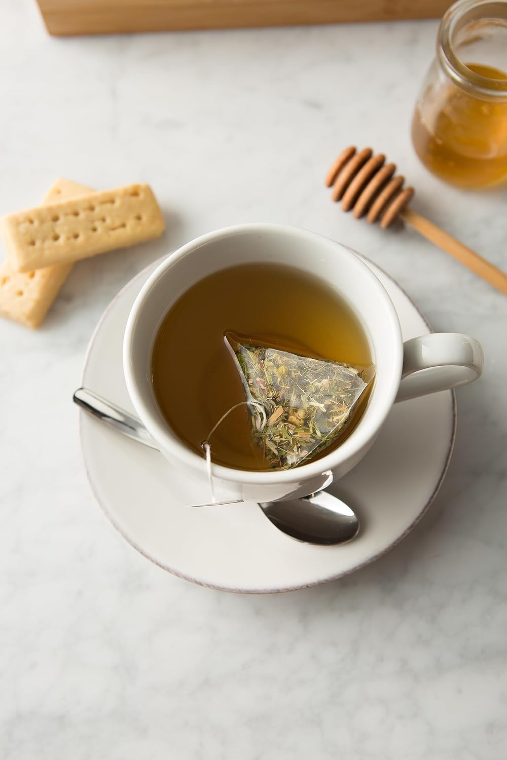 Two Leaves and a Bud Organic Chamomile Tea Bags Naturally Caffeine Free 15 Count Pack of 1