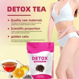 Natural Herbal Tea Caffeine Free Bloating Comfort & Digestive Calm with Ginseng & Peppermint 28 Easy Brew Tea Bags 1PCS