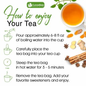 60 Bags SIimming Detox Tea Caffeine Free Herbal Tea with Chamomile