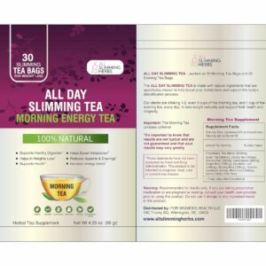 All Day Slimming Tea For Daytime 30 Days Supply