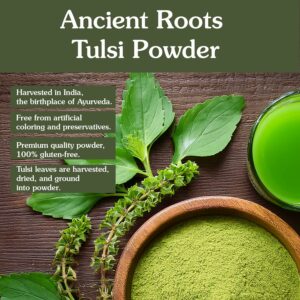 Ancient Roots Tulsi Powder 100% Pure & Natural