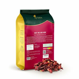 Attaya Natural Loose Hibiscus Flowers Cut & Sifted 16oz 100% Pure Dried Caffeine Free