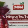 Badia Hibiscus Tea 2 Pack Each 25 Bags