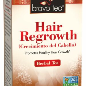 Bravo Tea Hair Regrowth Herbal Tea Caffeine Free 20 Tea Bags