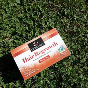 Bravo Tea Hair Regrowth Herbal Tea Caffeine Free 20 Tea Bags