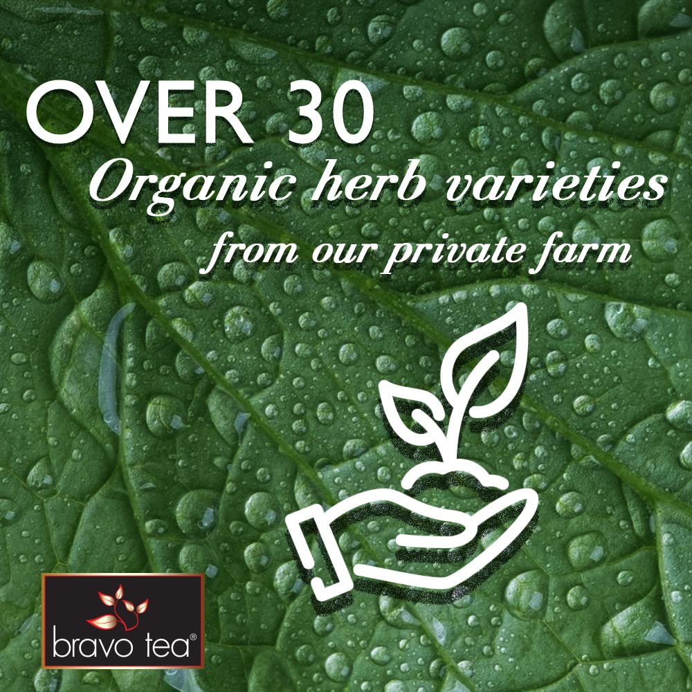 Bravo Tea Hair Regrowth Herbal Tea Caffeine Free 20 Tea Bags