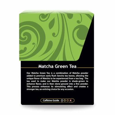 Buddha Teas Organic Matcha Green Tea For Health & Wellbeing Organic Tea18 Tea Bags Pack of 1