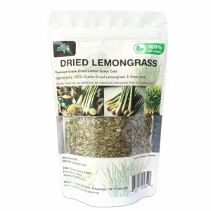 Ceylon Lemongrass Loose Leaf Tea Pure Dried Lemongrass Caffeine Free Herbal Tea