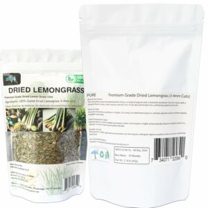 Ceylon Lemongrass Loose Leaf Tea Pure Dried Lemongrass Caffeine Free Herbal Tea