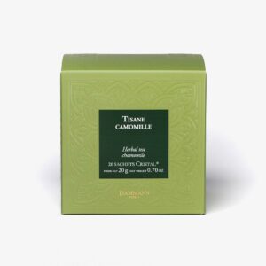 Dammann Freres Sachets Chamomile Tea Bags Premium Gourmet French Herbal Tea 20 Count Single Pack