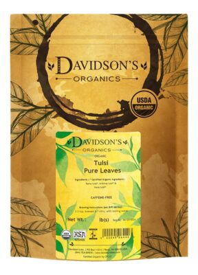 Davidson's Organics Tulsi Pure Leaves Loose Leaf Tea 16 Ounce Bag