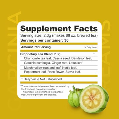 Dr. Zisman ZT Slimming Detox Tea Garcinia Dreams Night Blend Weight Loss Tea 28 Tea Bags