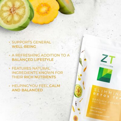 Dr. Zisman ZT Slimming Detox Tea Garcinia Dreams Night Blend Weight Loss Tea 28 Tea Bags
