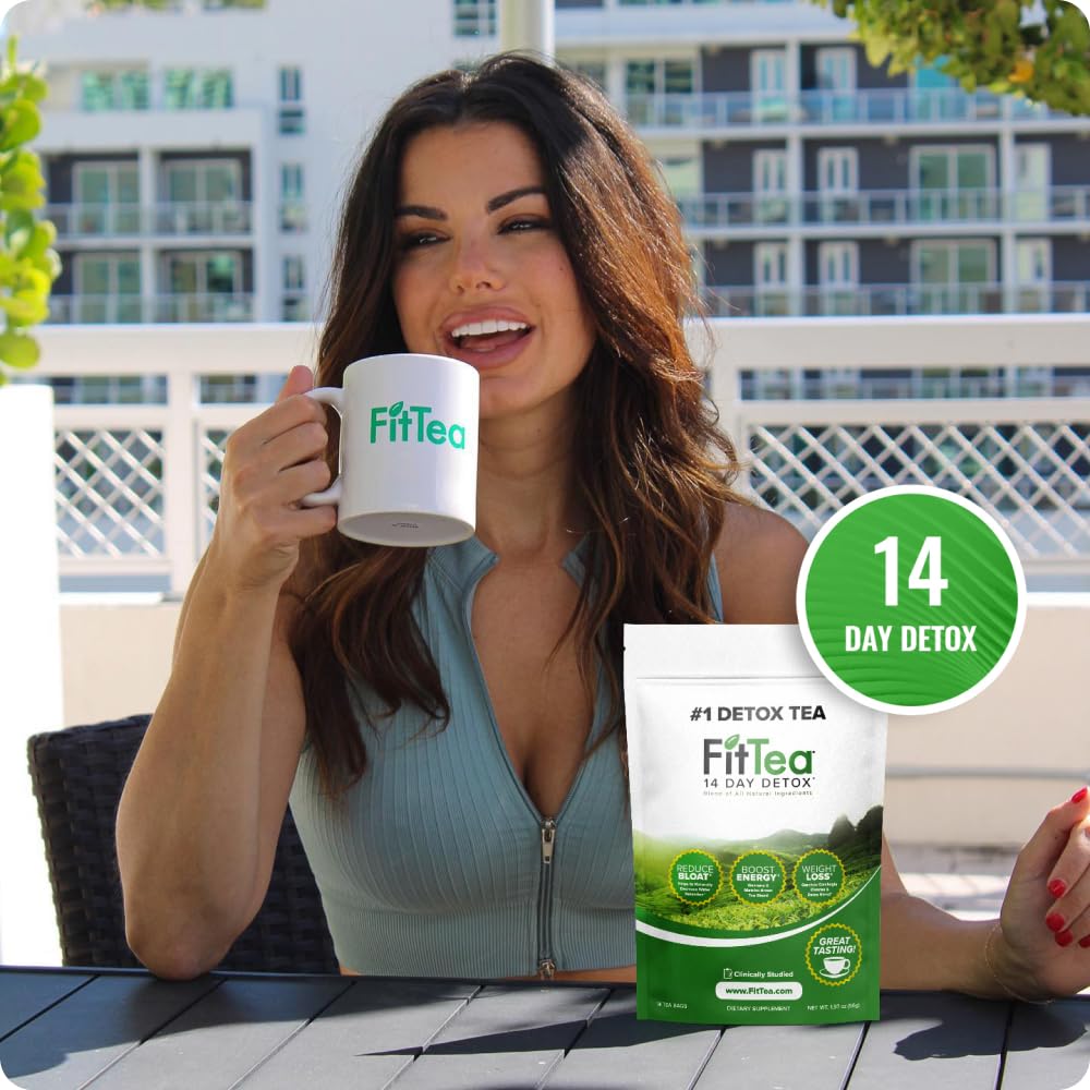 FitTea The Original 14 Day Detox Tea for Weight Loss and Belly Fat