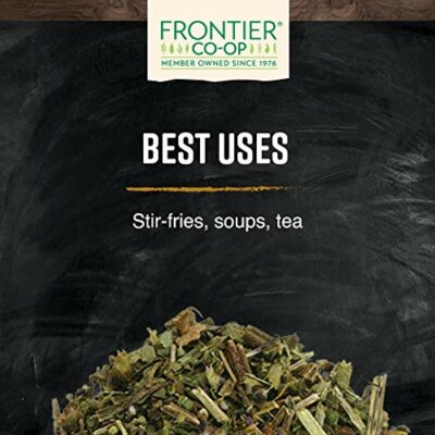 Frontier Co-op Organic Tulsi Holy Basil Herb, 8oz Bulk Bag Perfect for Cooking and Herbal Uses