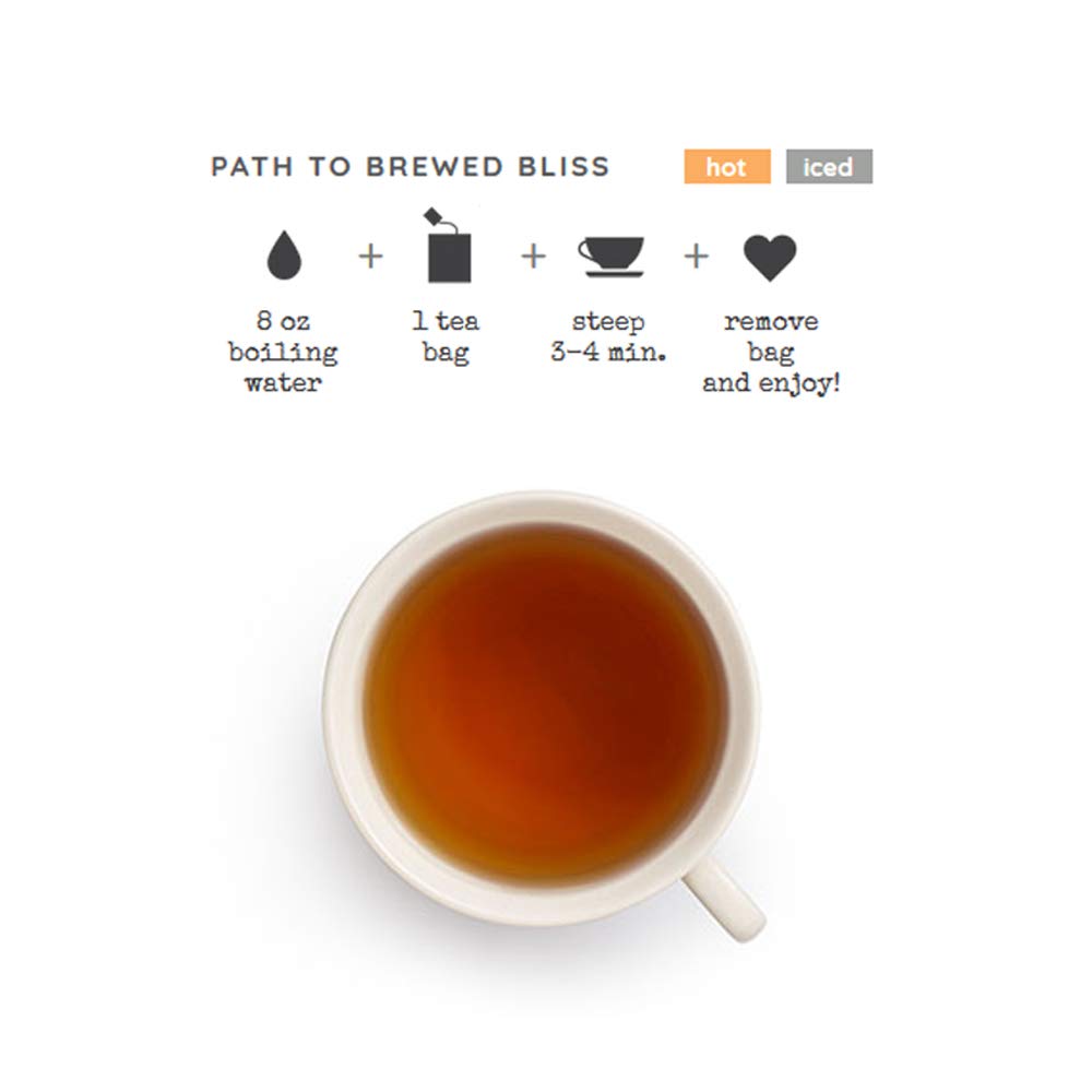 Good Earth Sweet & Spicy Caffeine Free Peppermint Herbal Tea 18 Tea Bags Pack of 6