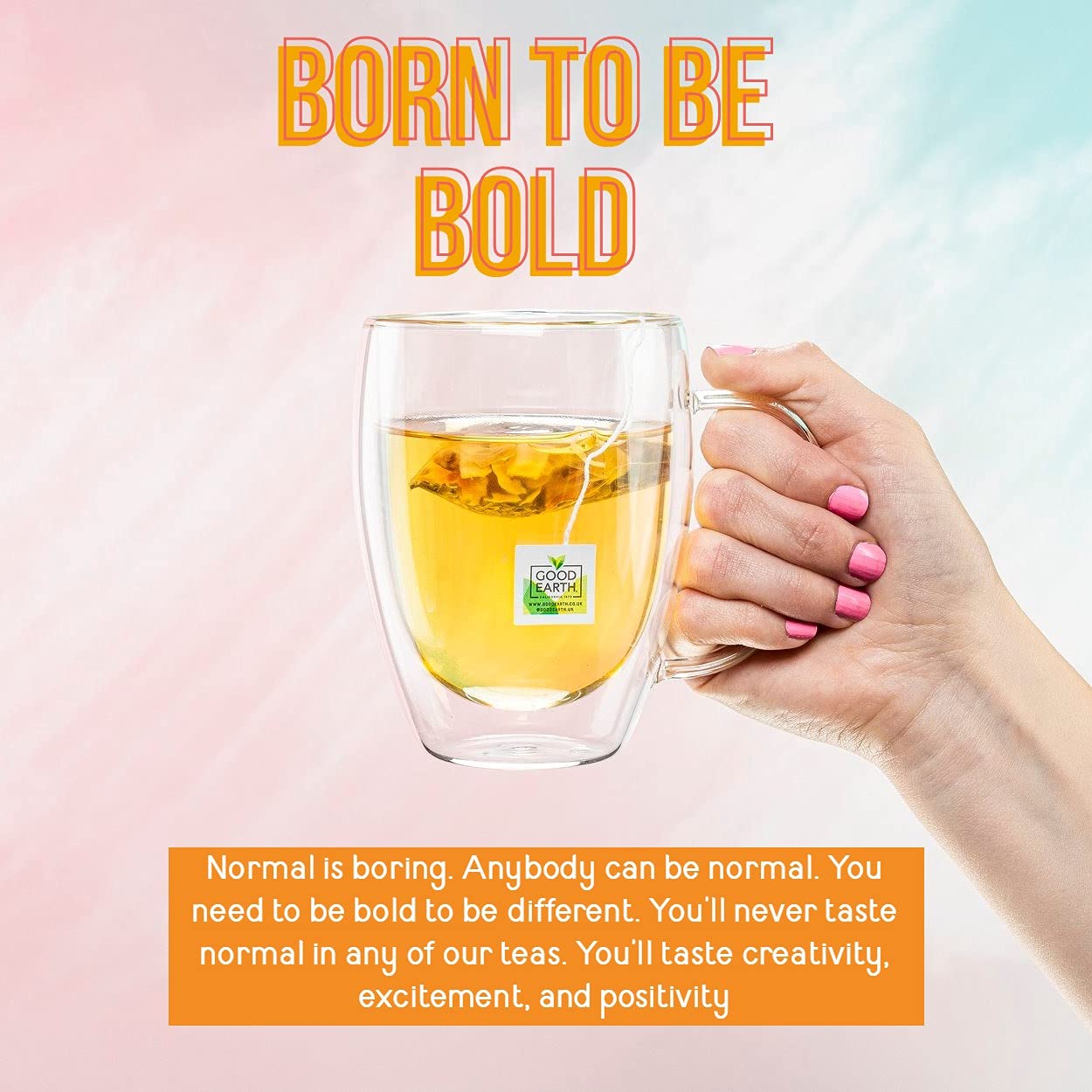 Good Earth Sweet & Spicy Caffeine Free Peppermint Herbal Tea 18 Tea Bags Pack of 6