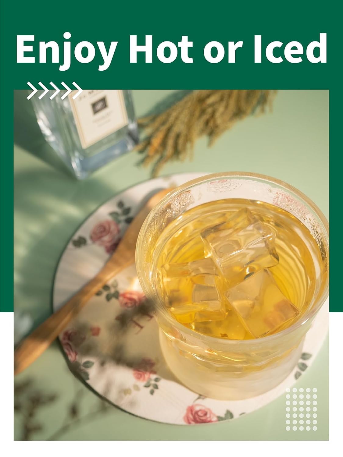 HYNTMYT Peppermint Tea Bags Natural Peppermint Leaves Caffeine Free 100 Count