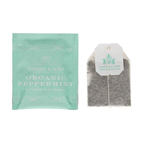 Harney & Sons Organic Peppermint Tea 50 Tea Bags