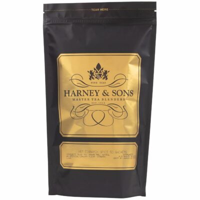 Harney and Sons Hot Cinnamon Spice Bag of 50 Sachets Pack of 1
