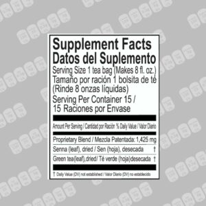 Loveeta Wellness Weight Loss Tea Blackberry 15 Tea Bags Sugar Free & 100% Natural