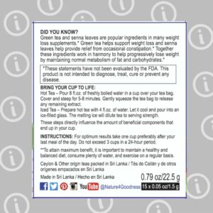 Loveeta Wellness Weight Loss Tea Blackberry 15 Tea Bags Sugar Free & 100% Natural