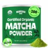 MATCHA DNA Certified Organic Matcha Green Tea Powder 16 oz TIN CAN