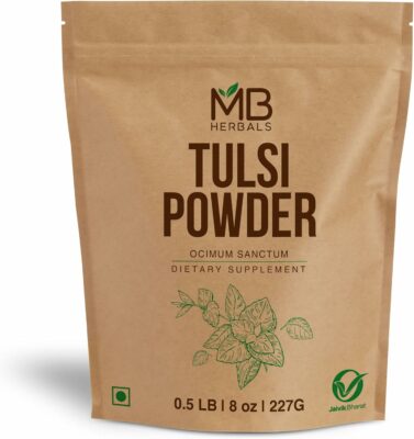 MB Herbals Tulsi Powder 8 oz 0.5 lb 227 Gram