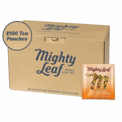 Mighty Leaf Chamomile Citrus Tea 100 Tea Pouches