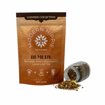 Modern Hippie Remedy Ayurvedic Anti-Inflammatory Loose Leaf Tea Caffeine Free