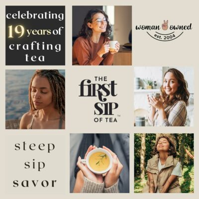 Mystic Mint Peppermint Spearmint & Ginger Herbal Tea Bags Caffeine Free 16 Cups