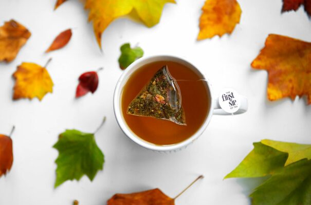 Mystic Mint Peppermint Spearmint & Ginger Herbal Tea Bags Caffeine Free 16 Cups