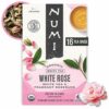 Numi Organic White Rose Tea 16 Tea Bags White Tea & Fragrant Rosebuds