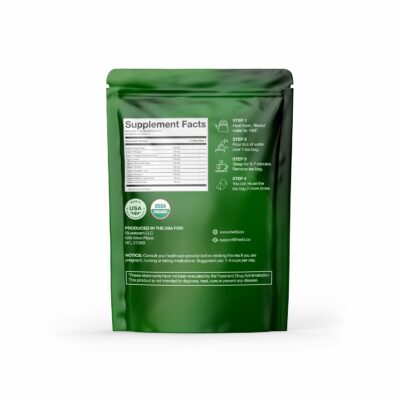 Organic Dandelion Wolfberry Tea Kidney and Liver Detox Tea Organic Liver Kidney Cleanse & Detox Herbal Tea