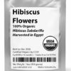 Organic Hibiscus Flowers 1 lb Herbal Tea