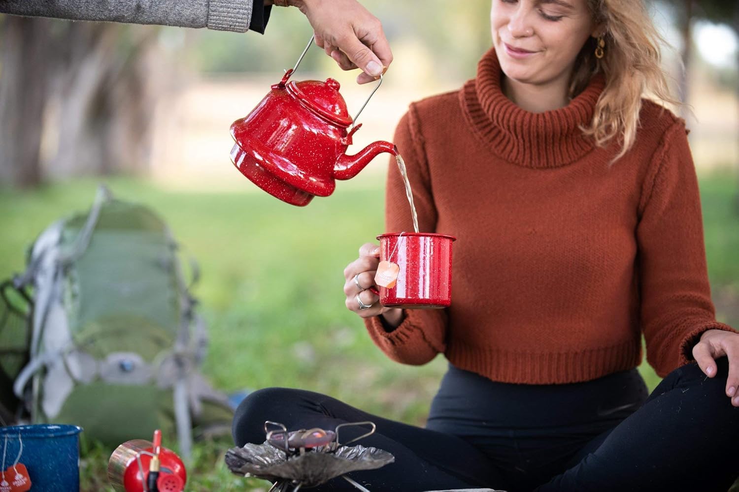 Organic India Tulsi Peppermint Herbal Tea Holy Basil, Stress Relieving & Refreshing Caffeine Free 18 Bags 1 Pack