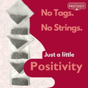 Organic Positively Tea Company Hibiscus Herbal Tea Bags 100 Count